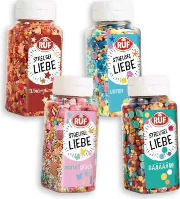 Produktbild von RUF Streusel Liebe Set (4 Stück)