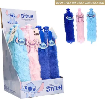 Image de Présentoir de stylos à bille en peluche Loli & Stitch (12)