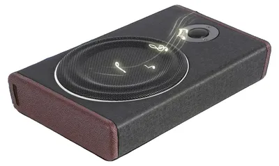 Immagine prodotto di Subwoofer per auto, potenza massima 600 W, potenza nominale 200 W, dimensioni 37 x 25 x 7,5 cm, tensione 12 V CC, gamma di frequenza 40 Hz-200 Hz