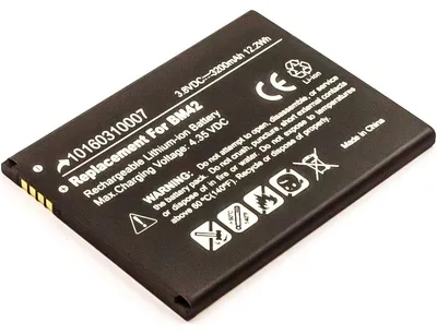 Produktbild von Akku für Xiaomi BM42 Li-Ion 3,8 Volt 3200 mAh schwarz.