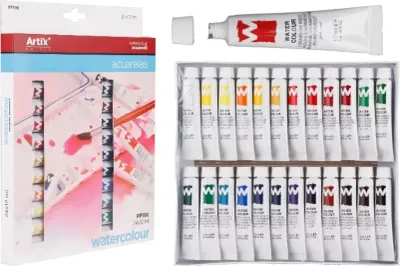 Obrázek produktu pro Artix PP190 sada akvarelových barev 24 barev 24x12ml