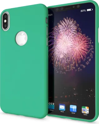Produktbild von NALIA Handyhülle für Apple iPhone XS Max, Ultra-Slim TPU Hülle Silikon Neon Case Grün