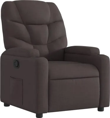 Produktbild von vidaXL Relaxsessel Dunkelbraun Stoff