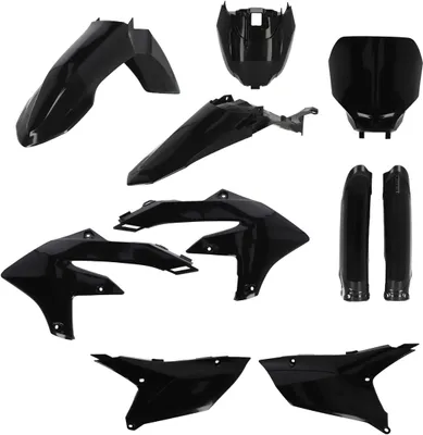 Image de ACERBIS Kit de carénage 10 pièces noir pour YAMAHA