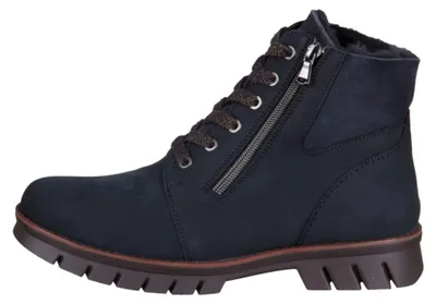 Image de Waldläufer Knöchelschnürer en bleu, taille 7
