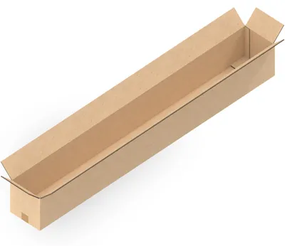 Produktbild von KK Verpackungen 10 Stück Versandkartons 1200 x 150 x 150 mm Kartons 2-wellig BC-Welle, Faltkartons