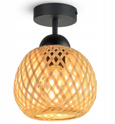 A close-up studio shot of a ceiling light fixture.