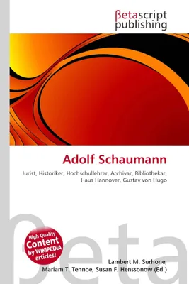 Produktbild von Adolf Schaumann