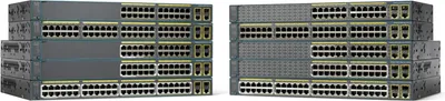 Produktbild von Cisco Catalyst 2960-Plus 24TC-L - Commutateur - Géré - 24 x 10/100 + 2 x SFP Gigabit combiné - Montable sur Rack