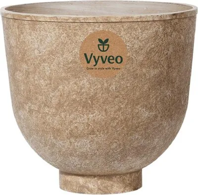 Obrázek produktu pro Vyveo – květináč Orb – hnědý – 35 x 32