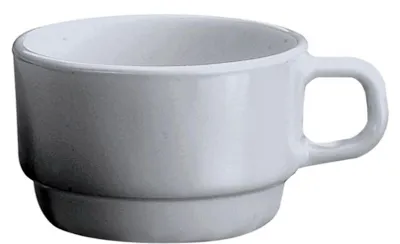 Immagine prodotto di Careware, tazza bianca impilabile, capacità 13 cl, confezione da 12 pezzi