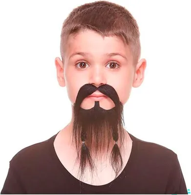 Obrázek produktu pro Maminka knír a vousy pro děti Brown Brown One Size