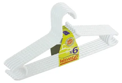 Immagine prodotto di Set da 4 pezzi con 6 barre doppie, a doppia parete, colore bianco Hidalgo. - Hidalgo