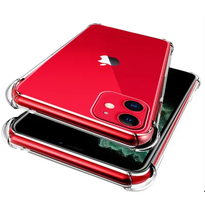 Immagine prodotto di custodia per iPhone 11, paraurti trasparente in TPU morbido, custodia protettiva antiurto per iPhone 11