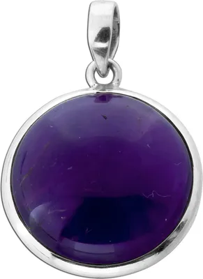 Produktbild von Amethyst Anhänger Silber 925 violetter Edelstein 20ct