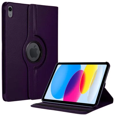 Image de Coque pour iPad A16 (11") / iPad 10 2022 (10,9" 10e Génération) Protection Rotation 360° - Violet