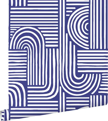 Immagine prodotto di ESTAhome carta da parati 3D grafico blu indigo 50 x 900 cm