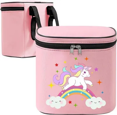 Produktbild von Kinder Fahrradtasche wasserdicht für Laufrad, Dreirad, Scooter - Rosa