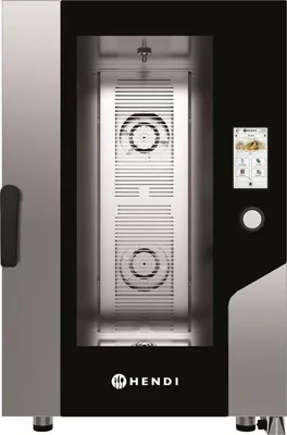 Produktbild von Konvektions-Dampfgarer – Touch 11 x GN 1/1, elektrisch, mit direktem Dampfgarer und Touchscreen-Steuerung, 730x785x(H)1130mm