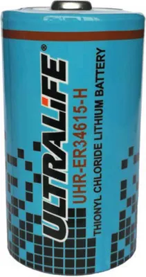 Produktbild von UHR-ER34615-H Ultralife Lithium Batterie 3,6 Volt 14,5 Ah D Zelle Hochstrom -55°C bis +85°C