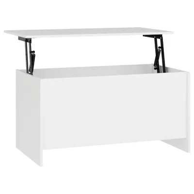 Immagine prodotto di Tavolino bianco 102x55,5x52,5 cm materiale a base di legno