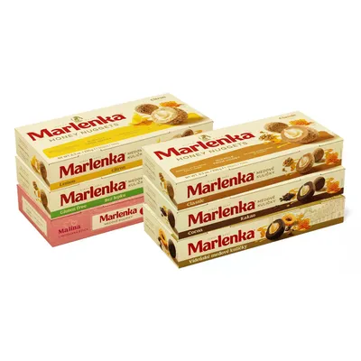 Produktbild von MARLENKA Honigkugeln MIX 6 x 235 g