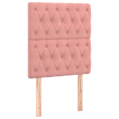 Immagine prodotto di vidaXL Testiera Rosa 80x7x118/128 cm Velluto