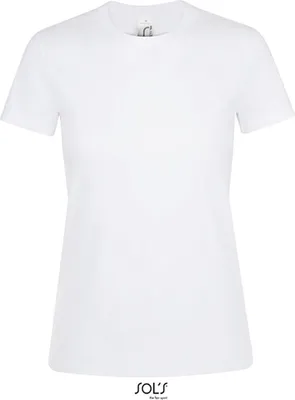 Produktbild von SOLs 01825 | Damen Regent T-Shirt / Halbgekämmte ringgesponnene Baumwolle - Farbe: White - Größe: XL
