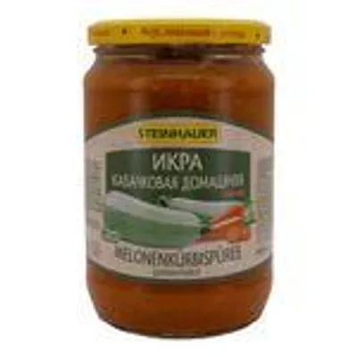 Steinhauer Melonenkürbispüree pasteurisiert - Hausgemachte Spezialität, 680g