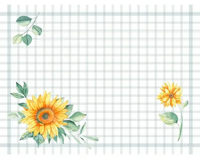 Produktbild von Duni Dunicel Tischsets Sunflower day 30x40cm 100er