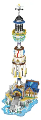 Immagine prodotto di 66028 Set di costruzioni Klemmbaustein Leuchtturm, modello 3228