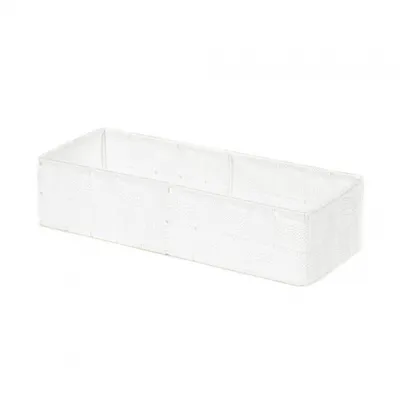 Produktbild von schubladeneinteiler Stan groß 30 x 12 x 7 cm Stoff weiß