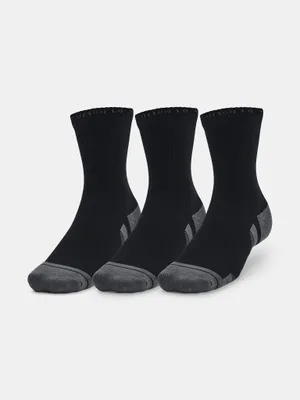 Produktbild von Under Armour Socken Ua Performance Baumwolle 3P Mid-Blk 1379530-001__XL