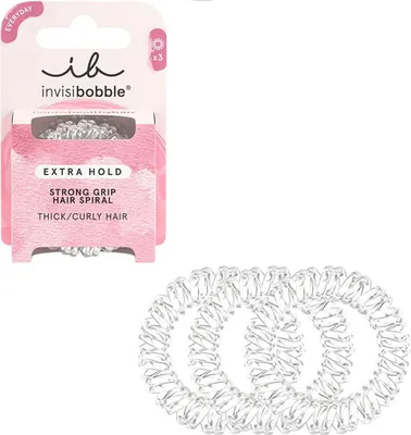 Produktbild von Invisibobble extra Halt kristallklar 3 Stück