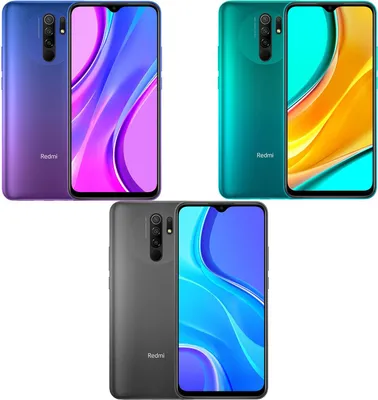 Produktbild von Xiaomi Redmi 9 carbon grey , 3/32GB