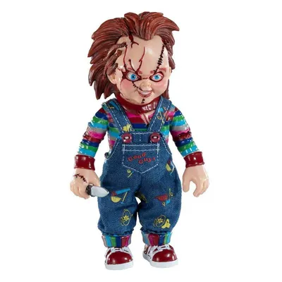 Produktbild von Chucky Die Mörderpuppe Bendyfigs Biegefigur Chucky 14 cm