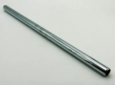 Produktbild von Extra lange 500mm Sattelkerze Sattelstütze Stahl Chrom Ø 22mm