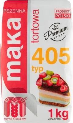 Obrázok produktu pre Mąka pszenna tortowa typ 405 1 kg