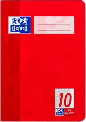 Produktbild von Oxford 100050382, Rot, A5, 90 g/m²