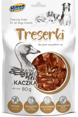Zdjęcie produktu dla Przysmak dla psa Hilton treserki z kurczakiem 80g