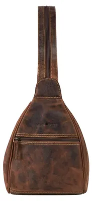 Produktbild von GREENBURRY Freizeitrucksack Rucksack Vintage Backpack Brown braun