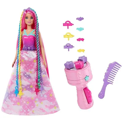Produktbild von Mattel Barbie Prinzessin verdrehte Strhnen JCW55 / 4