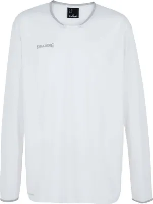 Produktbild von Spalding Move Shooting Shirt Langarm Herren - Weiß / Silber