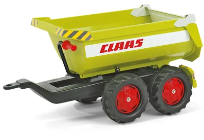 Immagine prodotto di Rolly Toys rollyHalfpipe Traktoranhänger Claas, Rundmulde, Kipp Anhänger