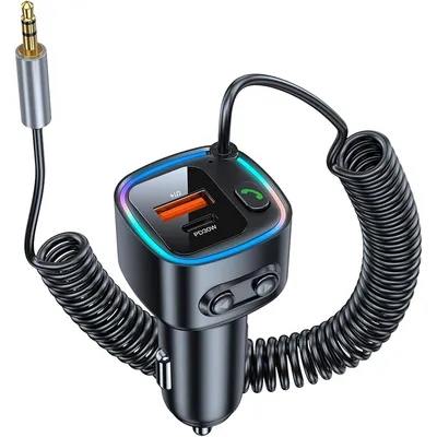 Produktbild von Aux Bluetooth 5.4 Adapter, Bluetooth Adapter Aux Auto fš¹r Wireless Musik und Anrufe, Blue Tooth Empf?nger Klinke 3.5mm
