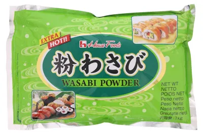 Image de House Foods Wasabi Powder 1000g - Poudre de wasabi chaude de haute qualité pour sushi et plus