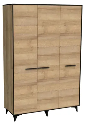 Produktbild von Garderobenschrank Kleiderschrank mit Kleiderstange Stoff Mehrzweckschrank