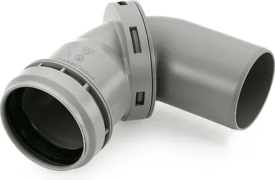 Obrázek produktu pro Naber HTB-S ohyb bezstupňový, odtokové potrubí, úhel 0-87°, Ø 50 mm
