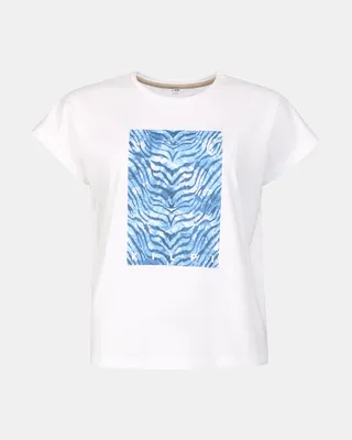 Produktbild von Damen-Baumwoll-T-Shirt Kilpi JERSIE-W, WEISS, Größe 38