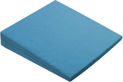 Produktbild von Keilkissen 37x37x7/2cm>>>>Farbe: hellblau